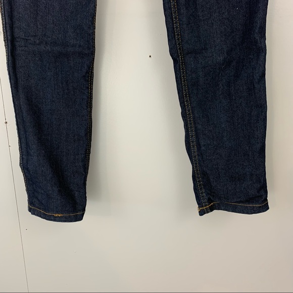 Bongo Reversible Jeans Snake Skin Dark Wash Blue Skinny 34 - Picture 9 of 11